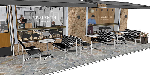 SALENTIN rénovation d’un café-restaurant - Evionnaz VS